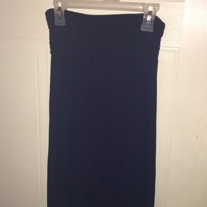 Navy blue Maxi skirt